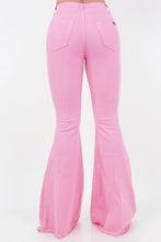 Load image into Gallery viewer, Rodeo Bell Bottom Jeans in Pink- Inseam 32&quot;
