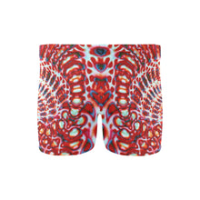 Load image into Gallery viewer, Ti Amo I love you - Exclusive Brand - Rockin Red Pattern - Men&#39;s Swimming Trunks - Sizes S-2XL
