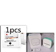 Load image into Gallery viewer, Portable Mini Thermal Label Printer Home Photo Printer Student Wrong Question Printer Bluetooth-Compatible Mini Label Printer Price Tag
