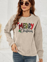 Load image into Gallery viewer, 4 Cokors - MERRY CHRISTMAS Graphic Sweatshirt Ti Amo I love you
