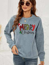 Load image into Gallery viewer, 4 Cokors - MERRY CHRISTMAS Graphic Sweatshirt Ti Amo I love you
