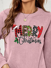 Load image into Gallery viewer, 4 Cokors - MERRY CHRISTMAS Graphic Sweatshirt Ti Amo I love you
