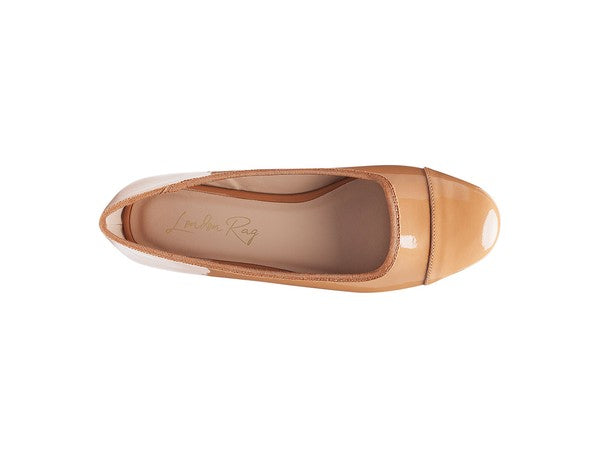 4 Colors - Camella - Round Toe Ballerina Flat Shoes Ti Amo I love you
