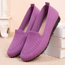 Load image into Gallery viewer, 4 Colors - Flat Casual Mesh Breathable Light Slip on Flat Casual Loafers Shoes Ti Amo I love you
