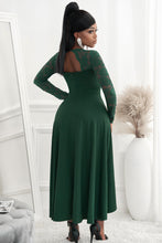 Load image into Gallery viewer, 4 Colors - Lace High-Low V-Neck Dress - Sizes S-2XL Ti Amo I love you
