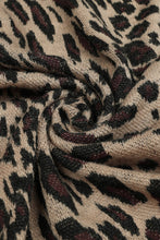 Load image into Gallery viewer, 4 Colors - Leopard Open Front Poncho Ti Amo I love you
