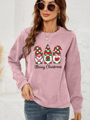 4 Colors - MERRY CHRISTMAS Graphic Sweatshirt Ti Amo I love you