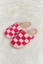 Load image into Gallery viewer, 4 Colors - Melody Checkered Print Plush Slide Slippers - Sizes S-XL Ti Amo I love you
