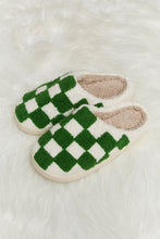 Load image into Gallery viewer, 4 Colors - Melody Checkered Print Plush Slide Slippers - Sizes S-XL Ti Amo I love you
