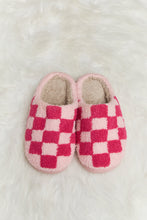 Load image into Gallery viewer, 4 Colors - Melody Checkered Print Plush Slide Slippers - Sizes S-XL Ti Amo I love you
