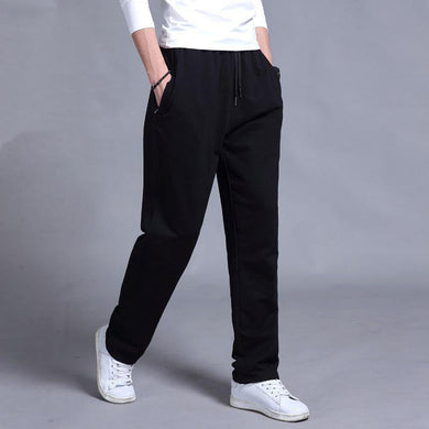 4 Colors - Men's Spring Autumn Joggers Sweatpants Wide Leg Pants Ti Amo I love you