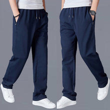 Load image into Gallery viewer, 4 Colors - Men&#39;s Spring Autumn Joggers Sweatpants Wide Leg Pants Ti Amo I love you
