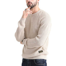 Load image into Gallery viewer, 4 Colors - Mens Fashion Round Neck Knit Long Sleeve Pullover Sweater Ti Amo I love you
