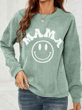 Load image into Gallery viewer, 4 Colors - Round Neck Long Sleeve MAMA Graphic Sweatshirt Ti Amo I love you
