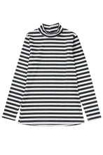 Load image into Gallery viewer, 4 Styles - Striped Print Textured Knit Long Sleeve Tee - Sizes S-XL Ti Amo I love you
