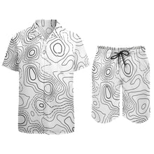 Load image into Gallery viewer, 4 Styles - Ti Amo I love you - Exclusive Brand  - Mens Leisure Beach Suit - Shirt+ Shorts Ti Amo I love you
