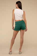 Load image into Gallery viewer, Acid Washed Frayed Cutoff Hem Shorts
