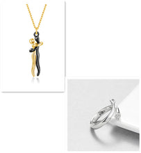 Load image into Gallery viewer, Love Hug Necklace Unisex Men Women Couple Jewelry Simple Temperament Clavicle Chain Gift
