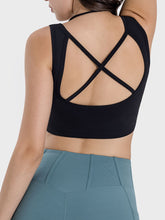 Load image into Gallery viewer, Crisscross Square Neck Active Tank
