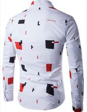 Load image into Gallery viewer, Mens Casual Cotton Long Sleeve Shirt
