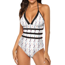 Load image into Gallery viewer, Ti Amo I love you Exclusive Brand  - Lace Waist Bands Swimsuit
