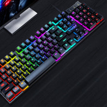 Load image into Gallery viewer, Gaming Usb Luminous Wired Floating Manipulator Keyboard
