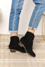 Load image into Gallery viewer, Legend Women&#39;s Fringe Cowboy Western Ankle Boots
