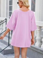 Load image into Gallery viewer, V-Neck Half Sleeve Top and Shorts Set
