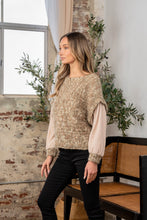 Load image into Gallery viewer, Sew In Love Full Size Fuzzy Long Sleeve Knit Top
