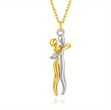 Load image into Gallery viewer, Love Hug Necklace Unisex Men Women Couple Jewelry Simple Temperament Clavicle Chain Gift

