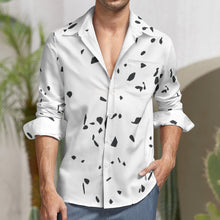 Load image into Gallery viewer, Ti Amo I love you - Exclusive Brand  - Mens Casual One Pocket Long Sleeve Shirt - Sizes XS-6XL
