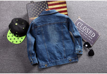 Load image into Gallery viewer, Toddler / Kids - Boys / Girls -  Ripped Denim Jacket
