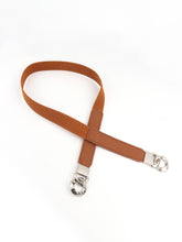 Load image into Gallery viewer, Zinc Alloy Buckle Elastic PU Belt
