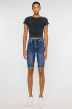 Load image into Gallery viewer, Kancan Full Size Cat&#39;s Whiskers Button Fly Denim Shorts
