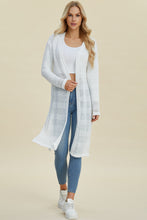 Load image into Gallery viewer, Double Take Full Size Open Front Longline Cardigan
