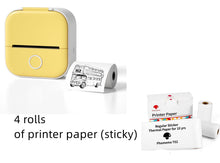 Load image into Gallery viewer, Portable Mini Thermal Label Printer Home Photo Printer Student Wrong Question Printer Bluetooth-Compatible Mini Label Printer Price Tag
