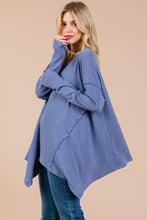 Load image into Gallery viewer, Ces Femme Asymmetrical Long Sleeve Top
