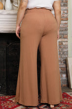 Load image into Gallery viewer, Plus Size Wide Leg Pants with Pockets
