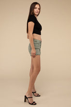 Load image into Gallery viewer, Acid Washed Frayed Cutoff Hem Shorts
