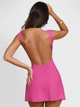 Load image into Gallery viewer, Backless Wide Strap Mini Dress
