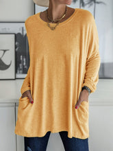 Load image into Gallery viewer, Full Size Round Neck Long Sleeve T-Shirt
