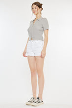 Load image into Gallery viewer, Kancan Raw Hem Distressed Denim Shorts
