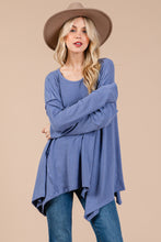 Load image into Gallery viewer, Ces Femme Asymmetrical Long Sleeve Top
