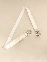 Load image into Gallery viewer, Zinc Alloy Buckle Elastic PU Belt
