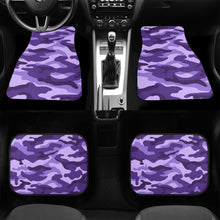 Load image into Gallery viewer, 4pc Set - Ti Amo I love you - Exclusive Brand - Minsk, Grape 2, Mauve 2, Fushia Blue &amp; Jacarta Camouflage - Car Floor Mats Ti Amo I love you
