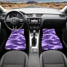 Load image into Gallery viewer, 4pc Set - Ti Amo I love you - Exclusive Brand - Minsk, Grape 2, Mauve 2, Fushia Blue &amp; Jacarta Camouflage - Car Floor Mats Ti Amo I love you
