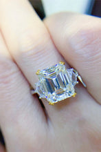 Load image into Gallery viewer, 5 Carat Moissanite 925 Sterling Silver Ring Ti Amo I love you
