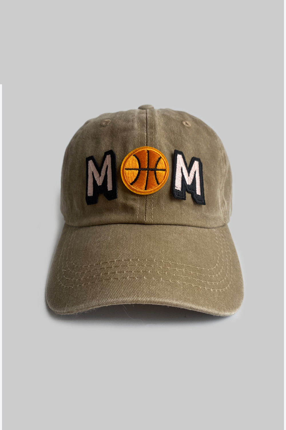 5 Colors - Basketball MOM Cap - One Size - Adjustable Ti Amo I love you