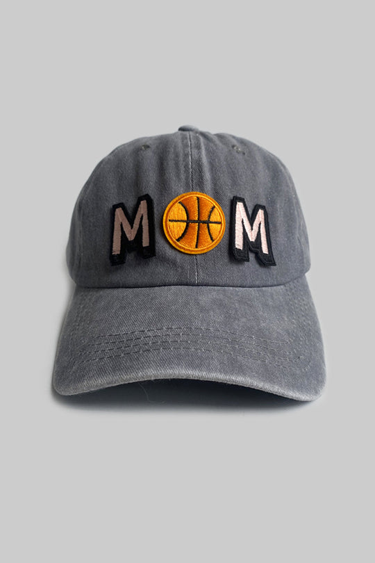 5 Colors - Basketball MOM Cap - One Size - Adjustable Ti Amo I love you