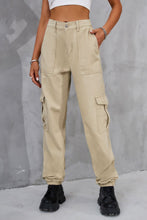 Load image into Gallery viewer, 5 Colors - Buttoned High Waist Jeans with Pockets - Sizes S-2XL Ti Amo I love you
